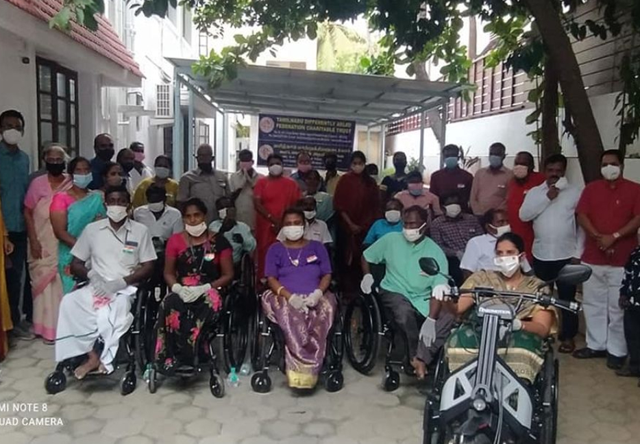 Distribution of Neofly Wheel Chair