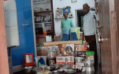 TNDFC RUST Free wedding 50 Seervarisai utensils for disabled people
