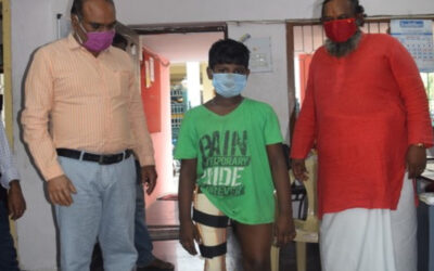TNDFC TRUST Provide Prosthetic Leg