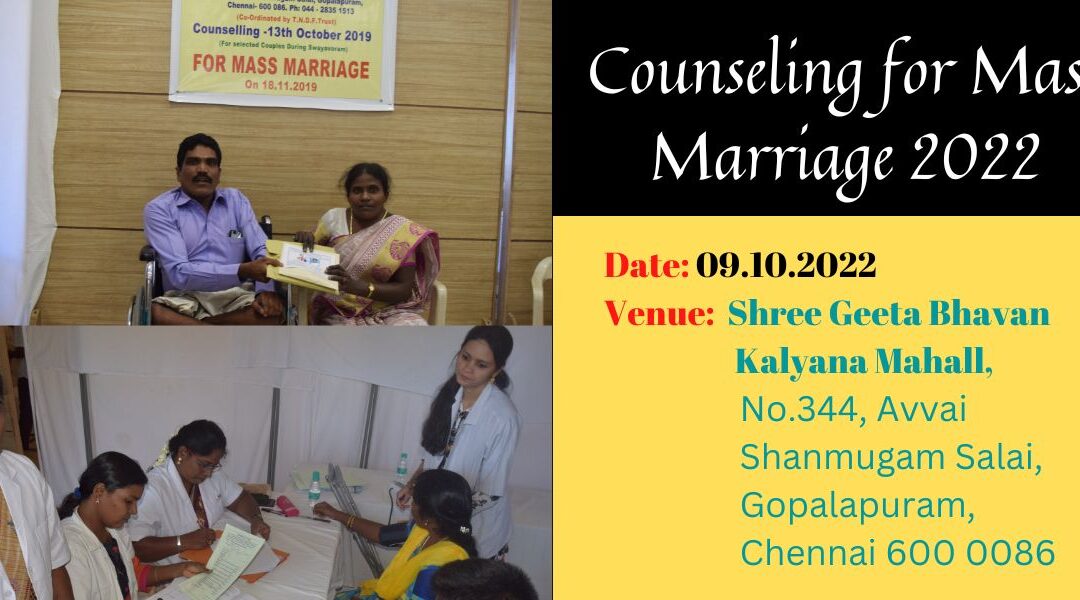 Counseling for Mass Marriage 2022