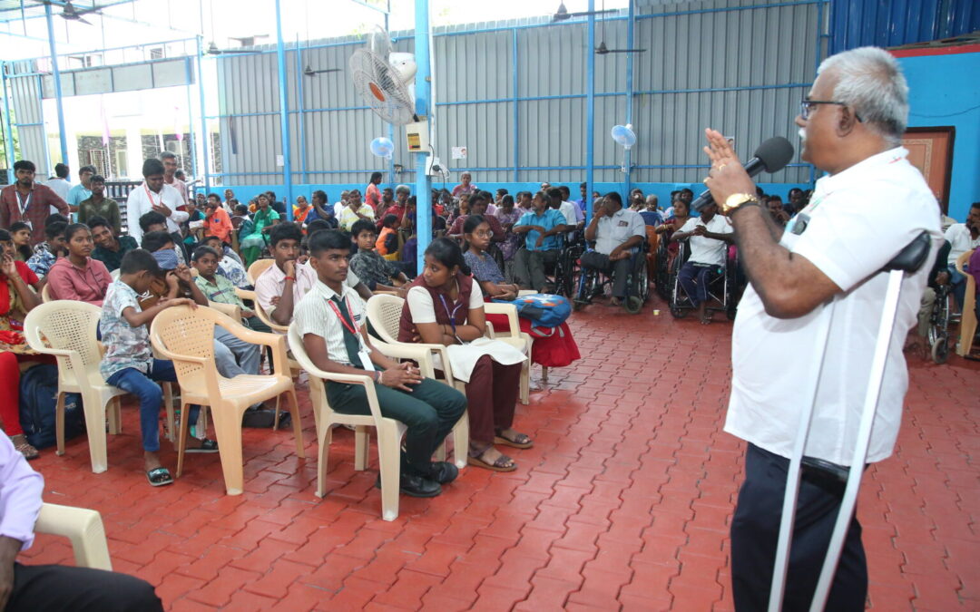 “918 Students Receive Scholarships Worth ₹1 Crore – Supported by Shree Sarita Jain Foundation & Organized by Tamilnadu Differently Abled Federation Charitable Trust”