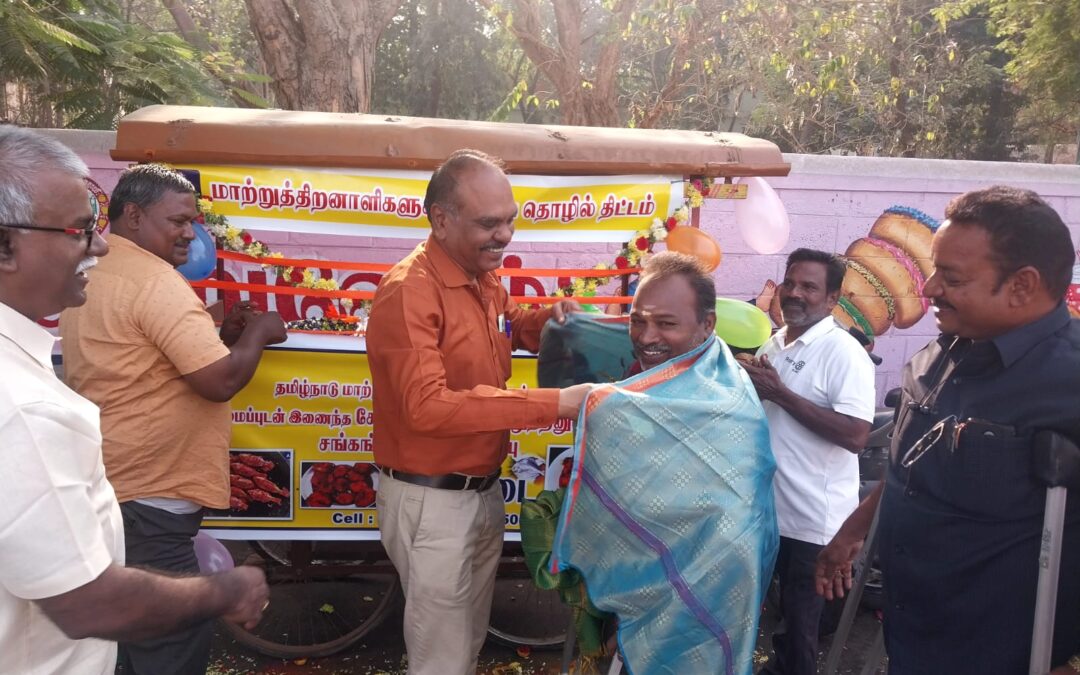 “23/02/2024 , a fish shop was created by District President Mr. Palanivel for a Salem…”