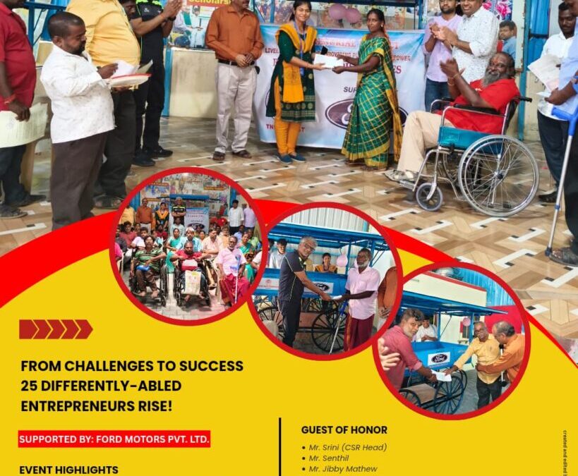 Handing over of Pushcart to 25 Beneficiaries.