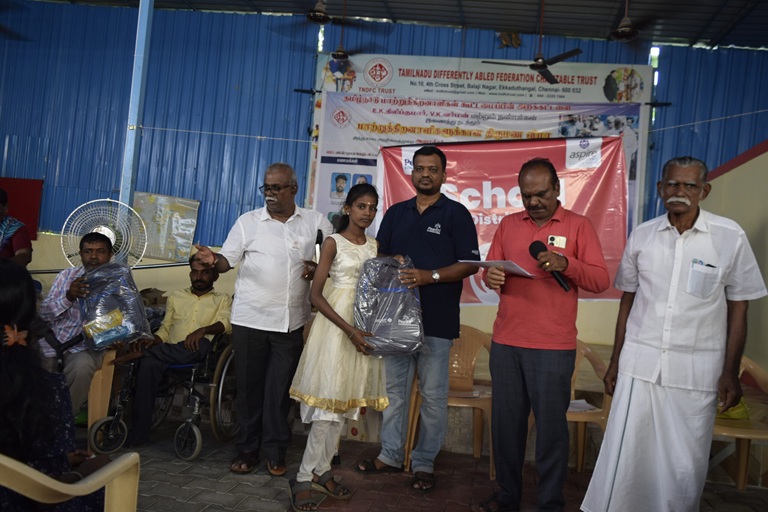 A Special Wedding Ceremony for Two Disabled Couples at Fedabled Arrangam