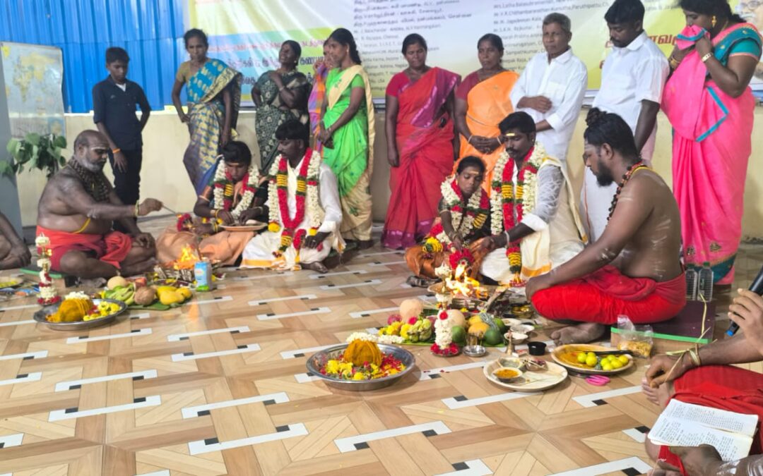 TNDFCT Organizes Wedding for Two Differently-Abled Couples at Fedabled Arangam