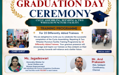 Graduation Day Ceremony 2026 For Cycle Assembling,Reparing & Two Wheelr Puncture Facility