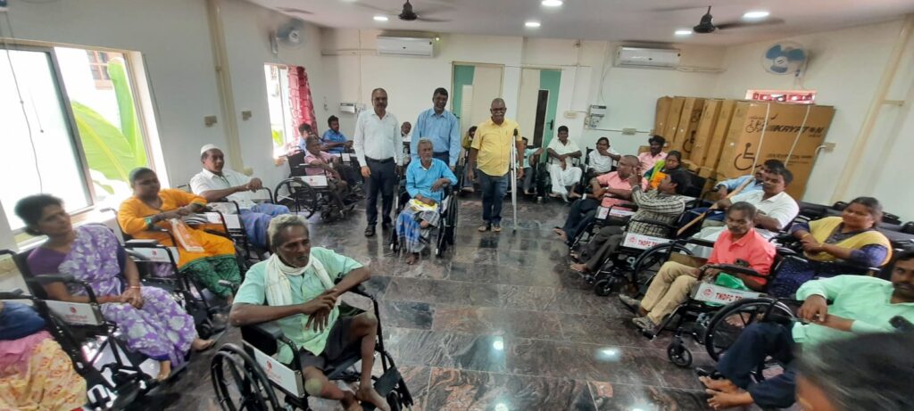 wheelchair distribution