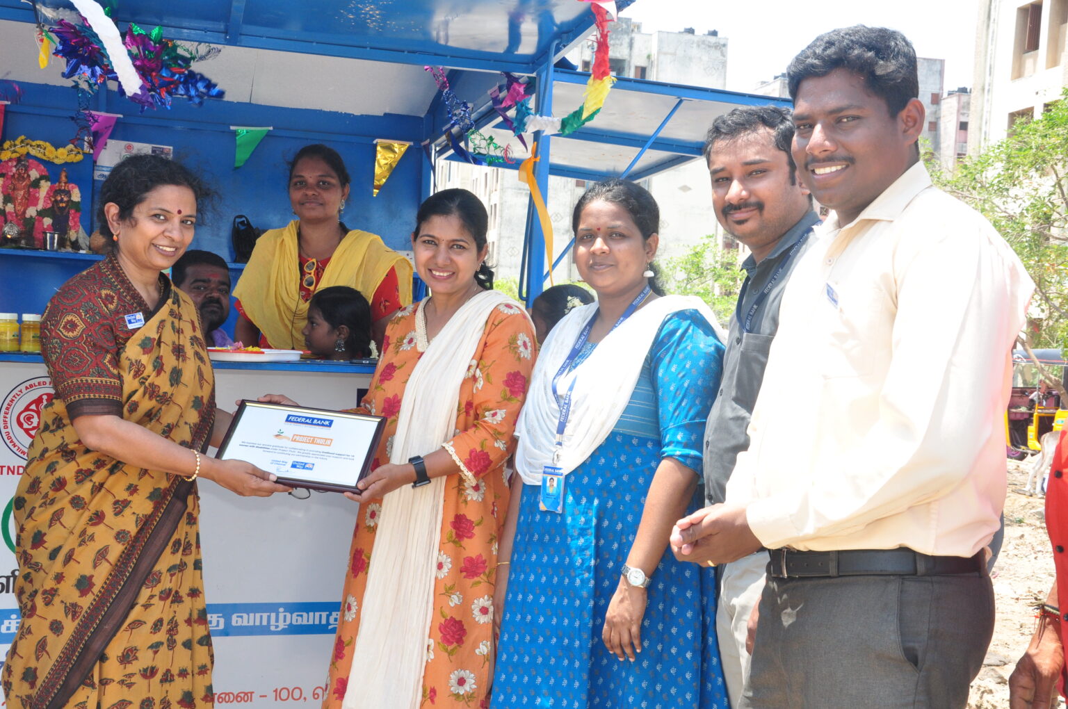 AAVIN BUNK SHOP LIVELIHOOD SUPPORT Tamilnadu Differently Abled