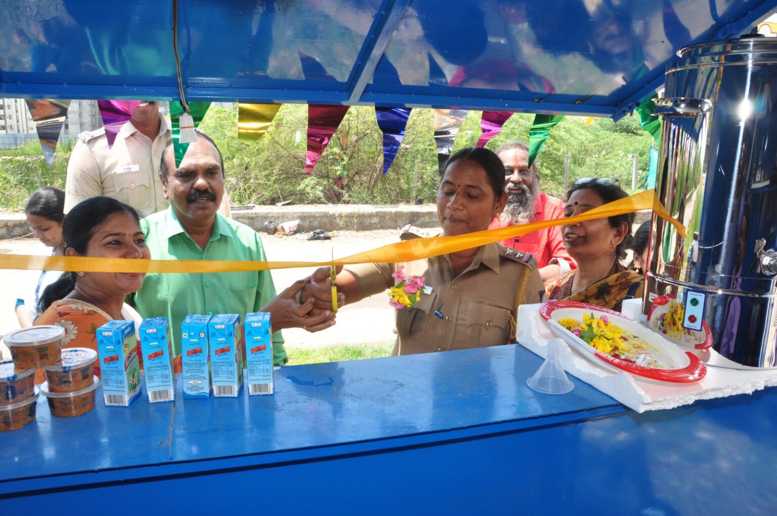 AAVIN BUNK SHOP LIVELIHOOD SUPPORT Tamilnadu Differently Abled