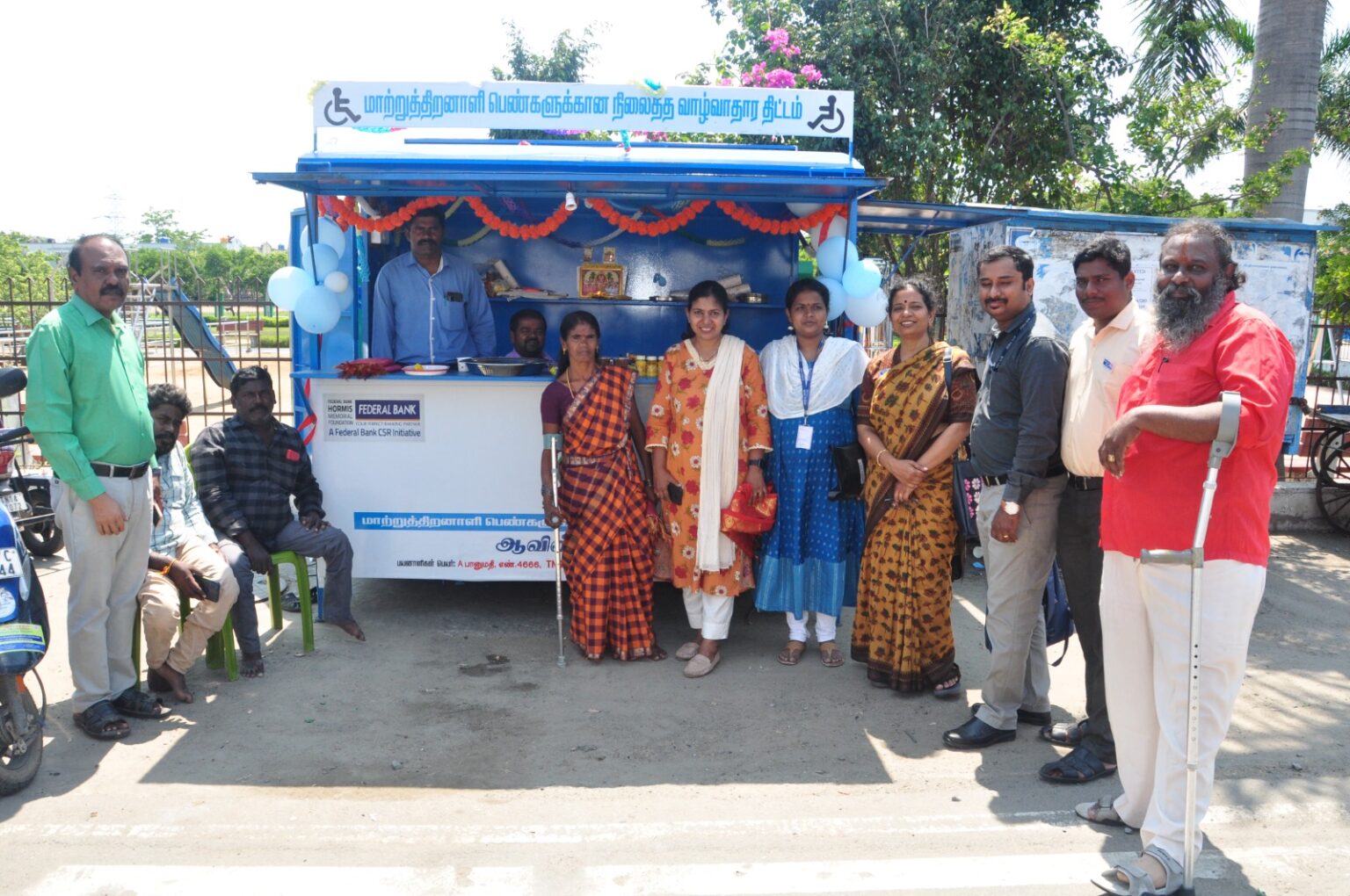 AAVIN BUNK SHOP LIVELIHOOD SUPPORT Tamilnadu Differently Abled