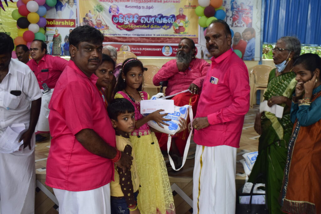 “Makizhchi Pongal”: A Joyful Celebration with 50 Disabled Families